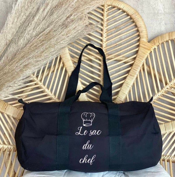 Sac polochon personnalisé