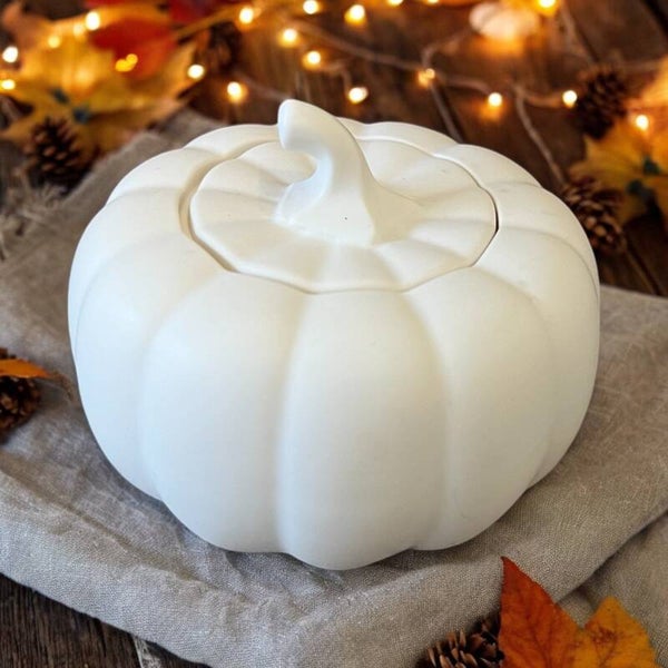 Bougie citrouille