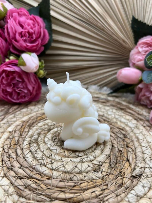 Mini bougie licorne