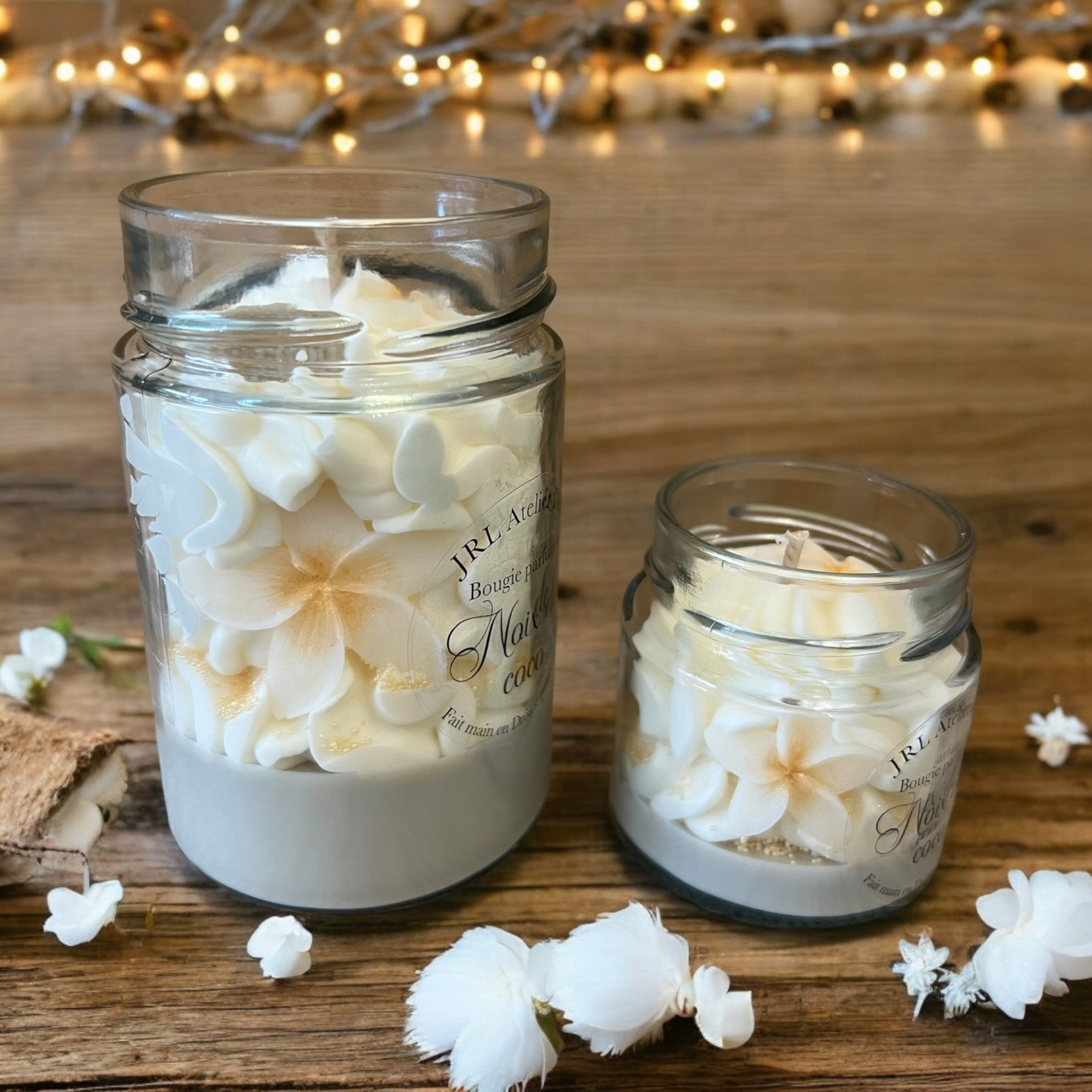 Bougies Noix de coco