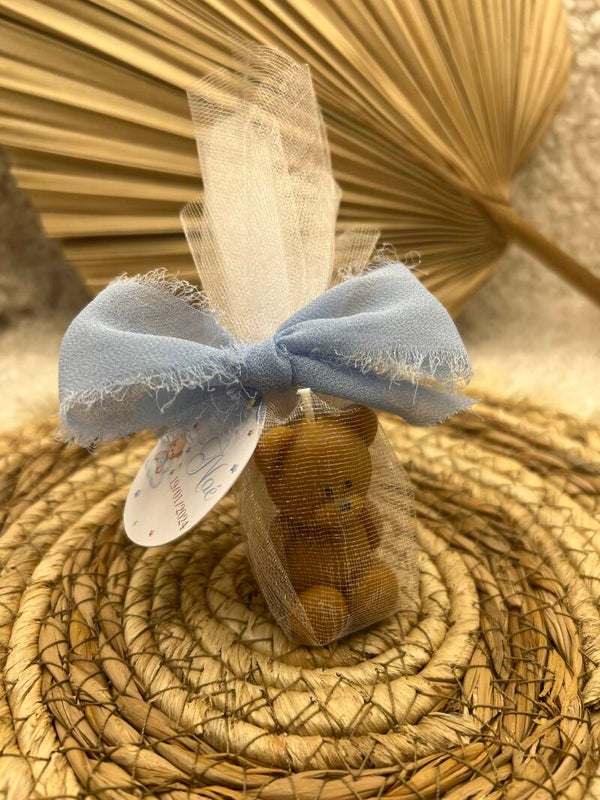 Bougie nounours personnalisée