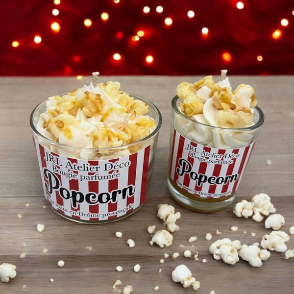 Bougies Popcorn