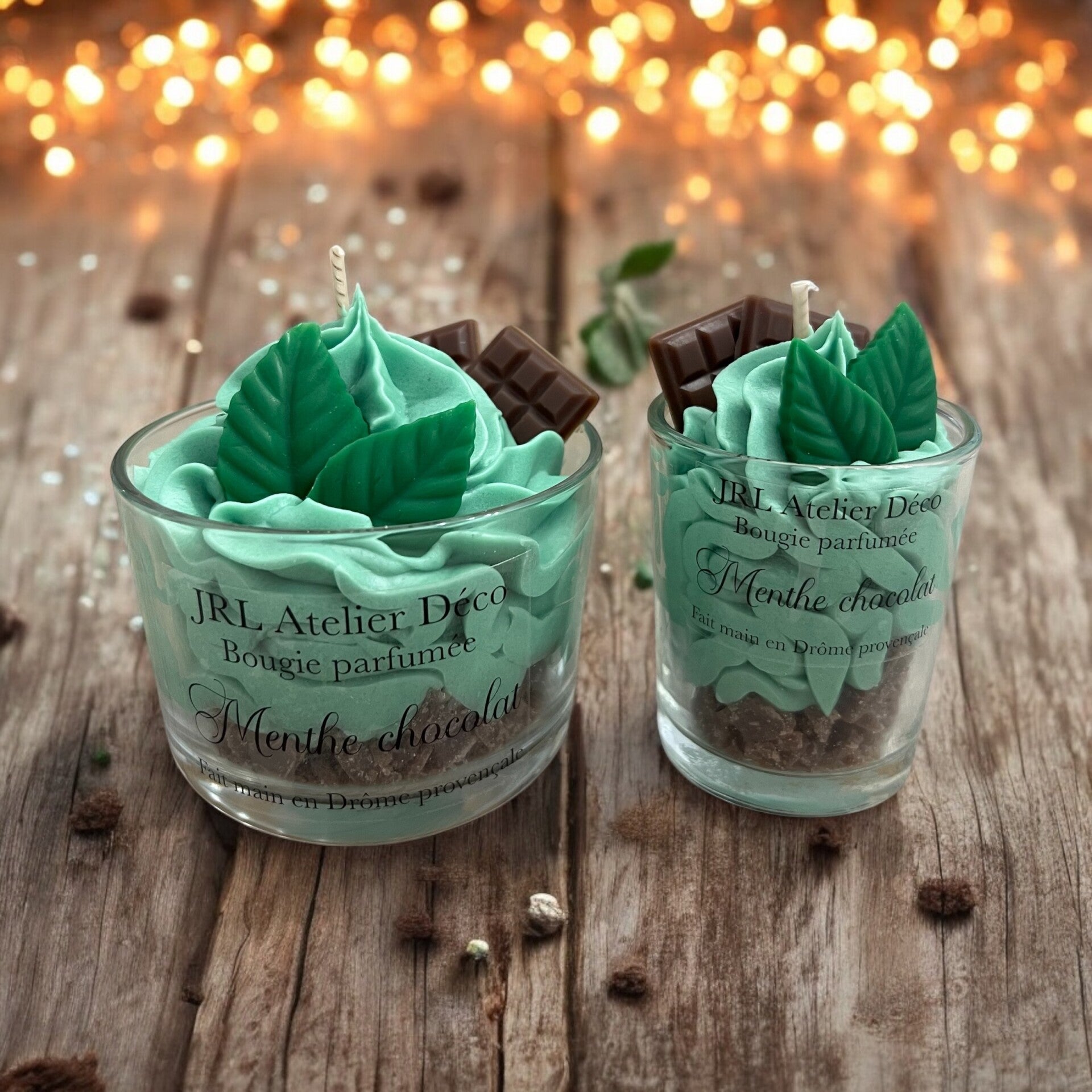 Bougies Menthe chocolat