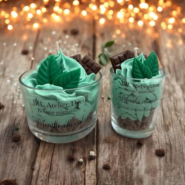 Bougies Menthe chocolat