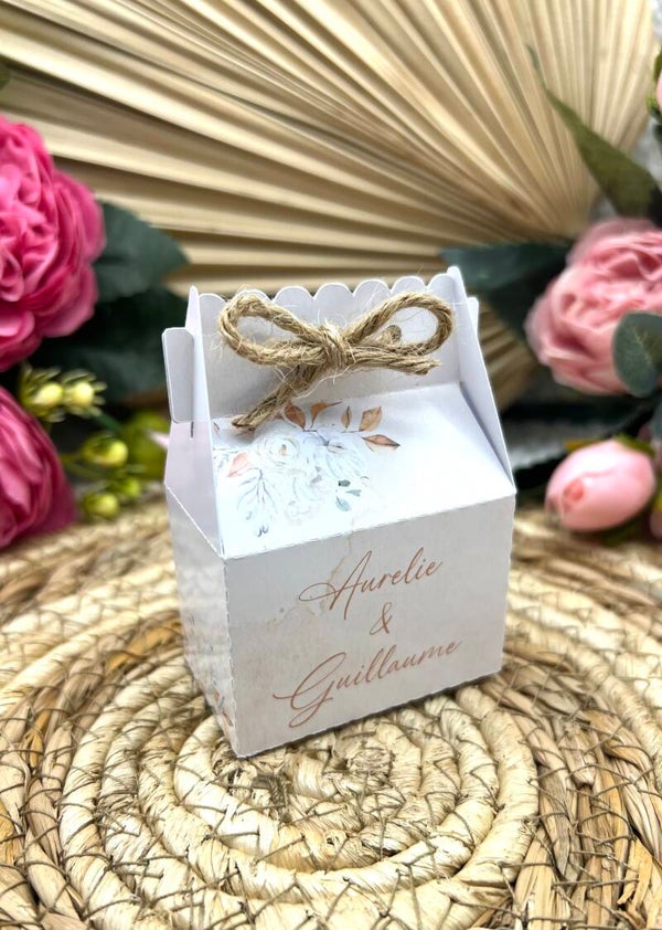 Mini pochette personnalisée noeud