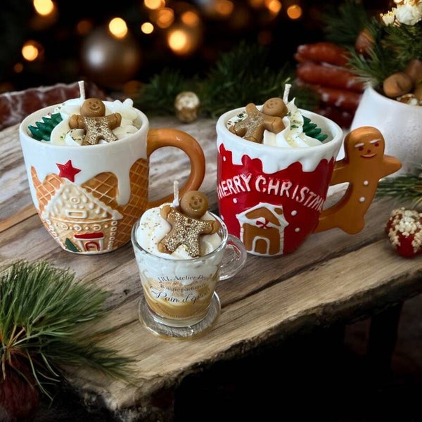 Bougies tasse Pain d’épices