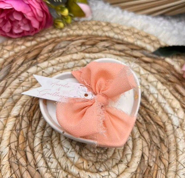 Mini bougie coeur personnalisée