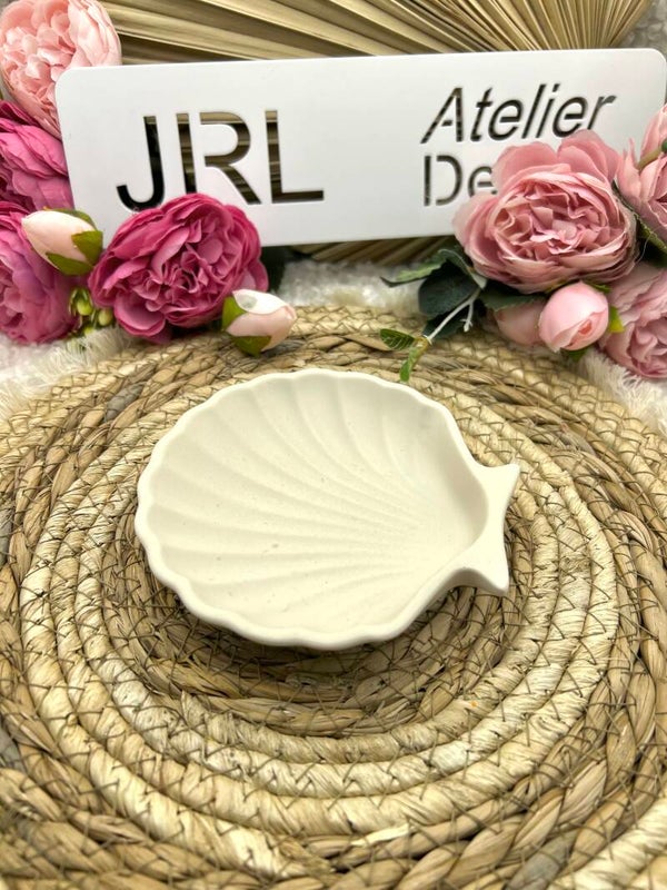 Coupelle coquillage en résine minérale