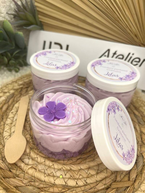 Fondant crémeux Lilas