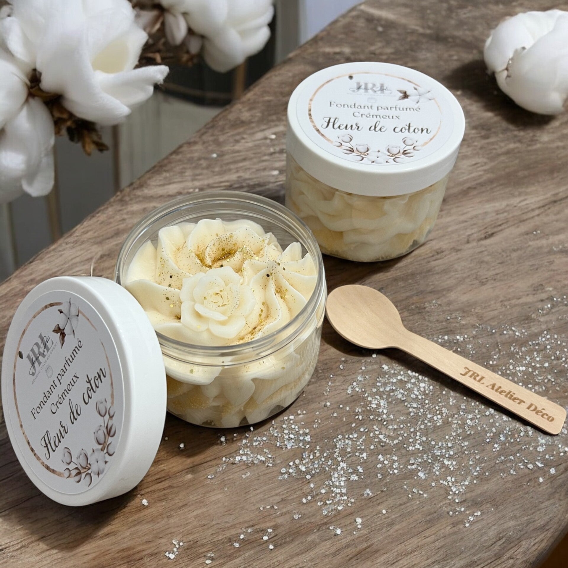 Fondant crémeux Fleur de coton