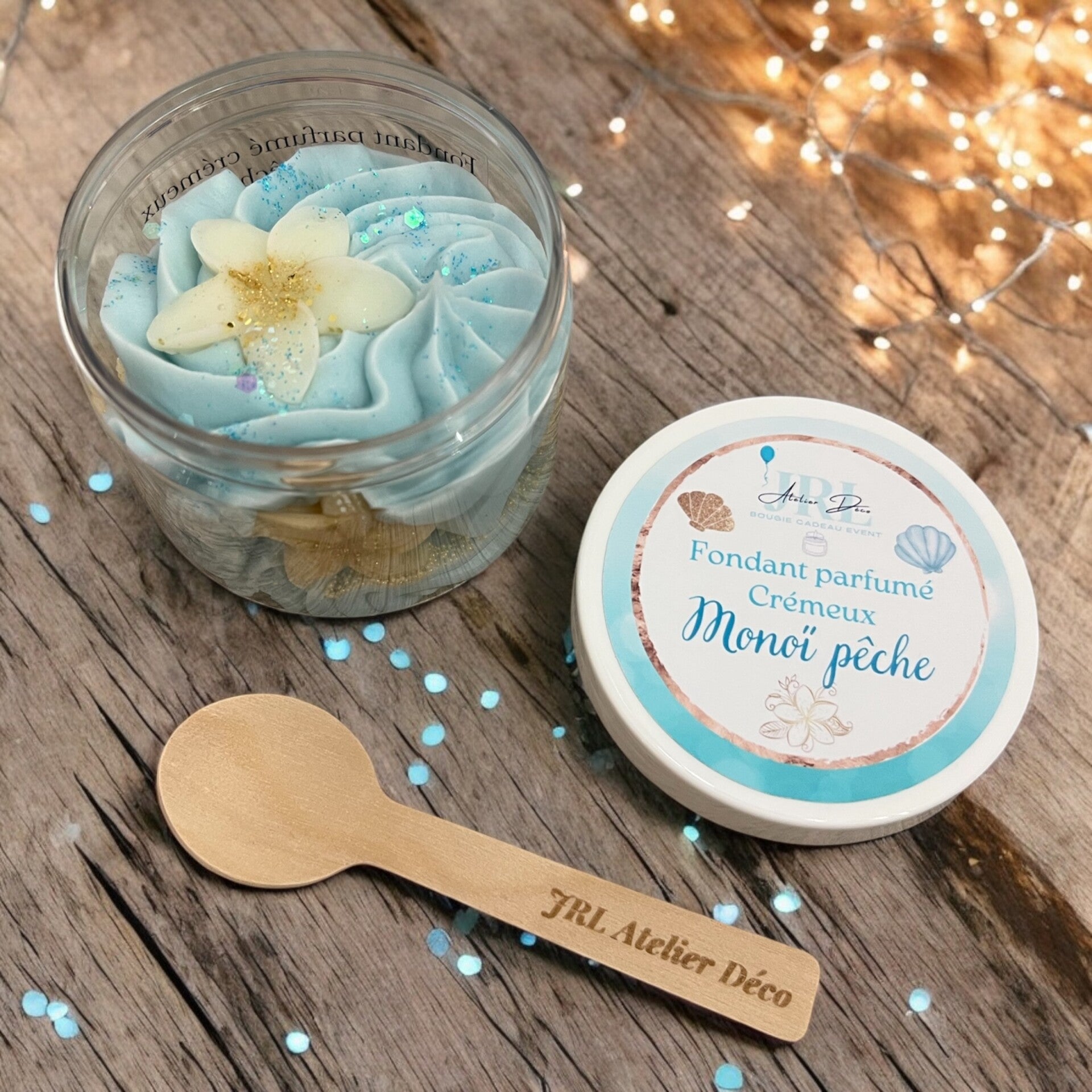 Fondant crémeux Monoï pêche