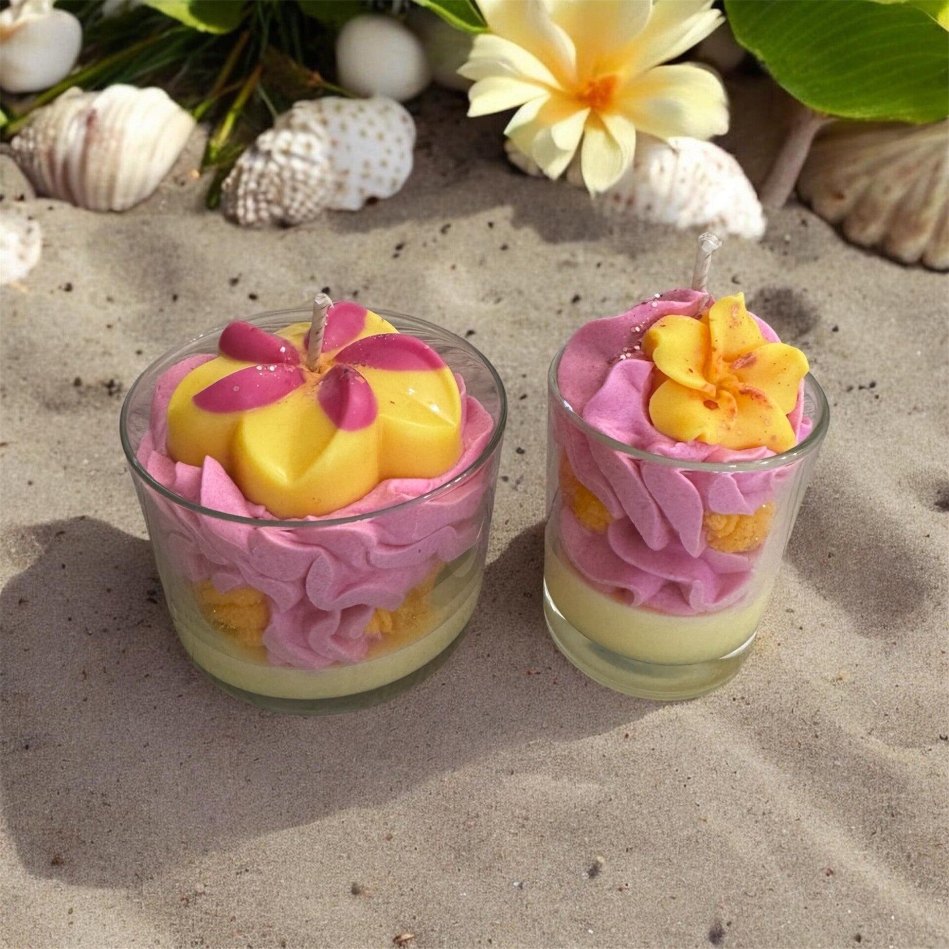 Bougies Fleur de tiaré