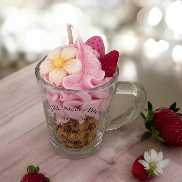 Bougie Fraise des bois