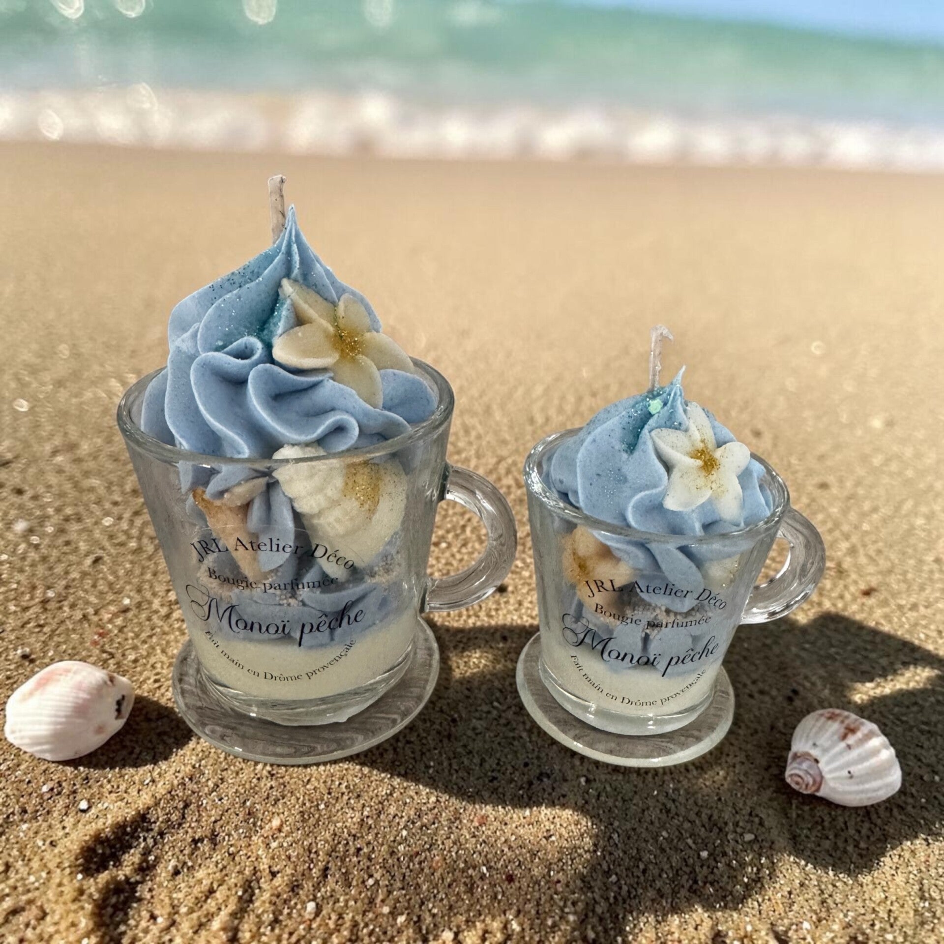 Bougies Monoï pêche