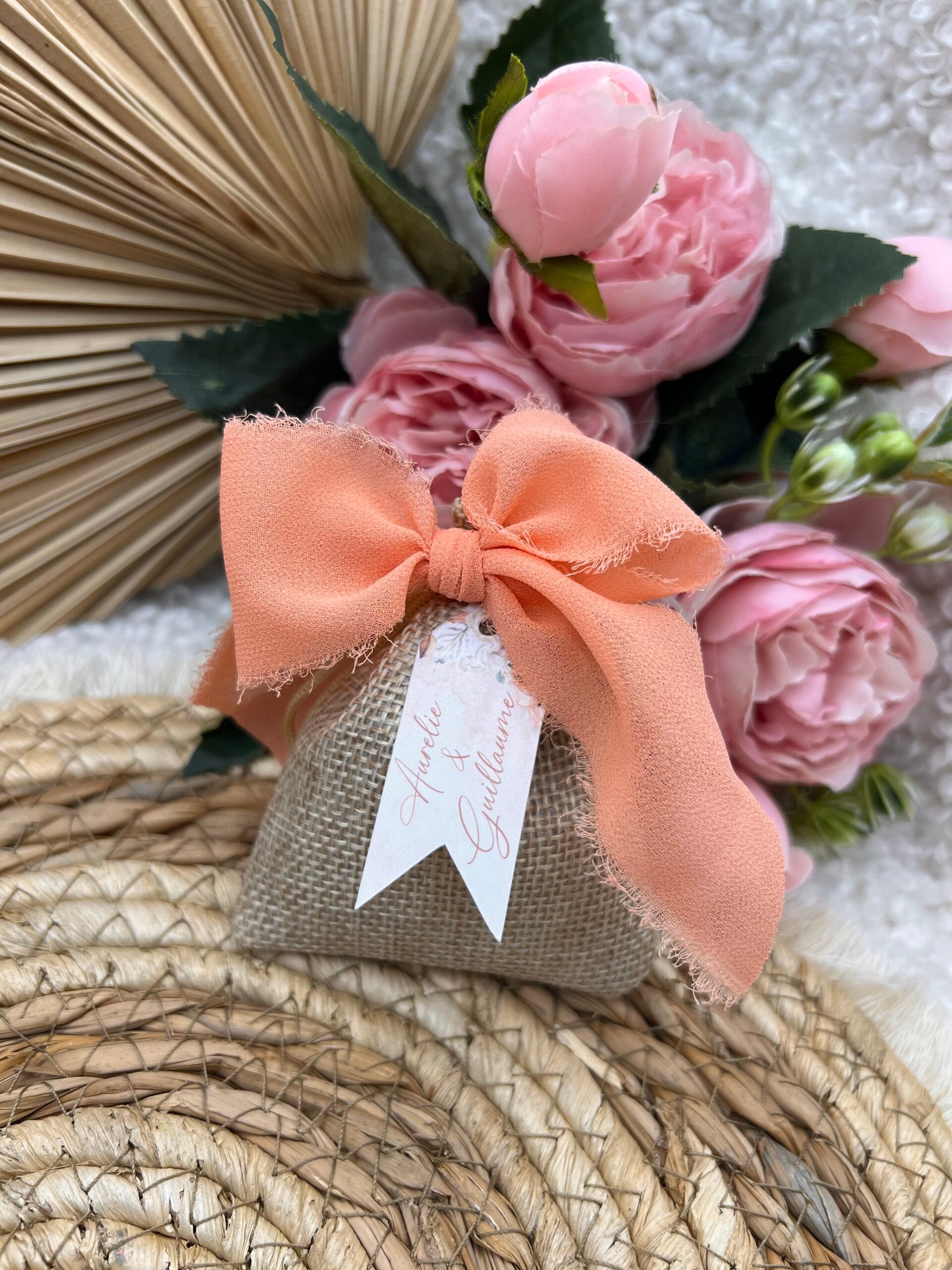 Pochon de lavande personnalisé