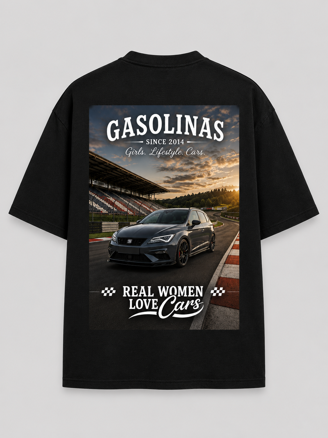 Individuelles Gasolinas® Oversize-Shirt