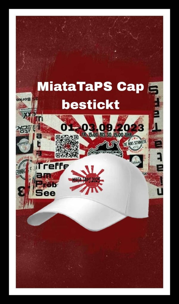 MiataTaPS Cap bestickt