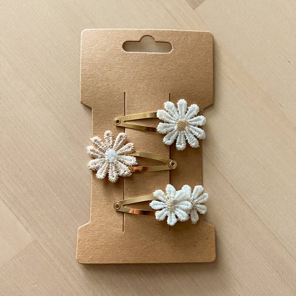 Haarknipjes daisy mix