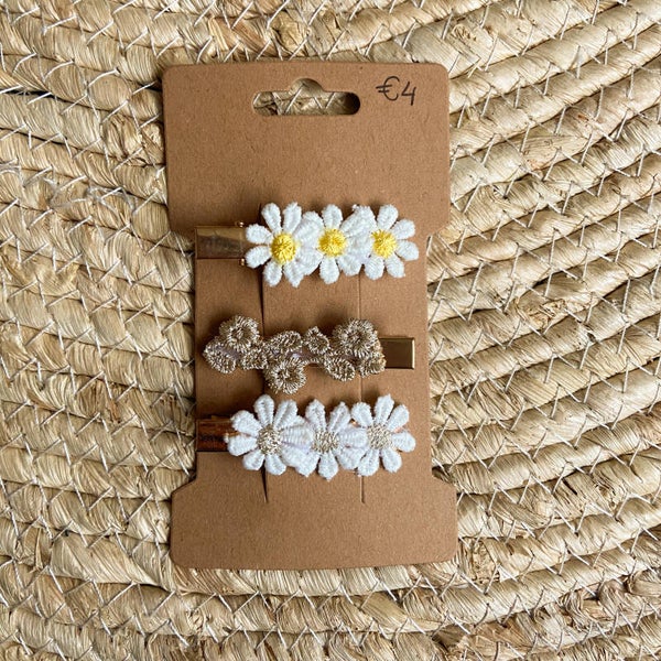 Haarklemmetjes daisy
