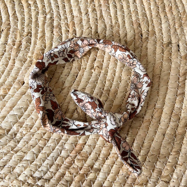 Haarbandje cacao flowers