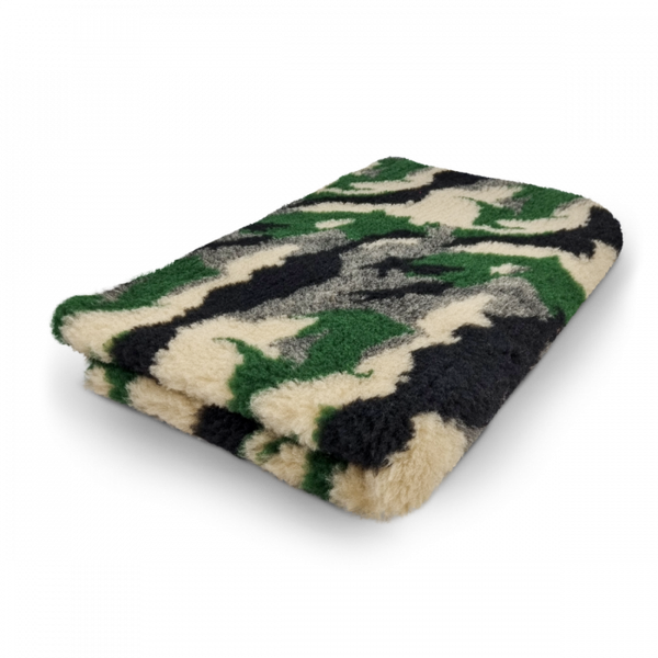 Vetbed camouflage groen