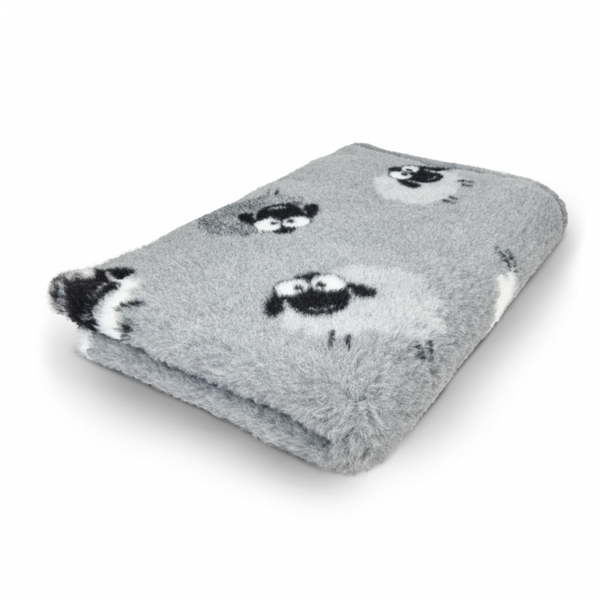 Vetbed schaap grijs