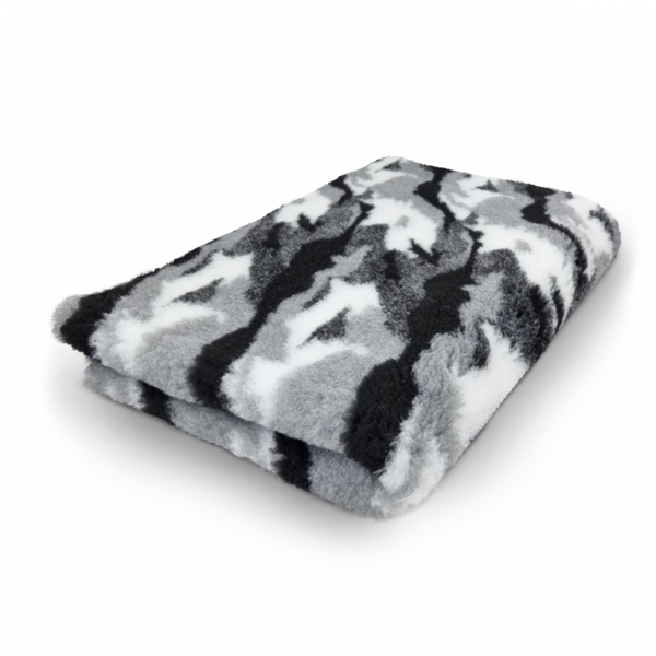 Vetbed camouflage antraciet