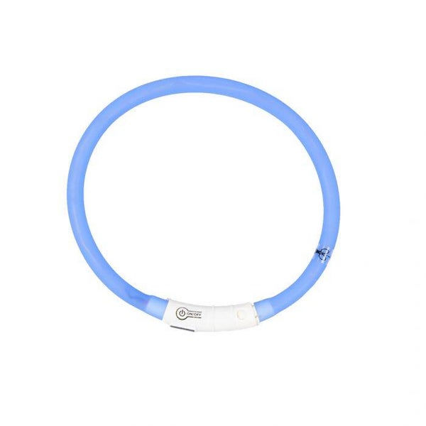 LED halsband blauw