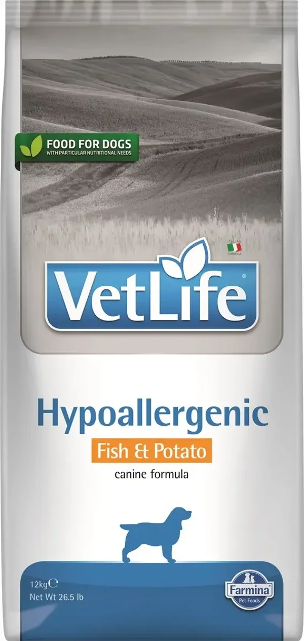 Vetlife hypoallergenic vis&aardappel adult