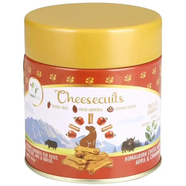 Pawfect kaaskoekjes met appel en kaneel