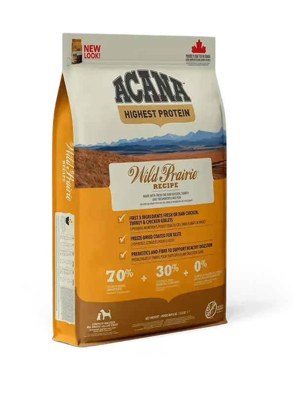Acana highest protein wild prairie