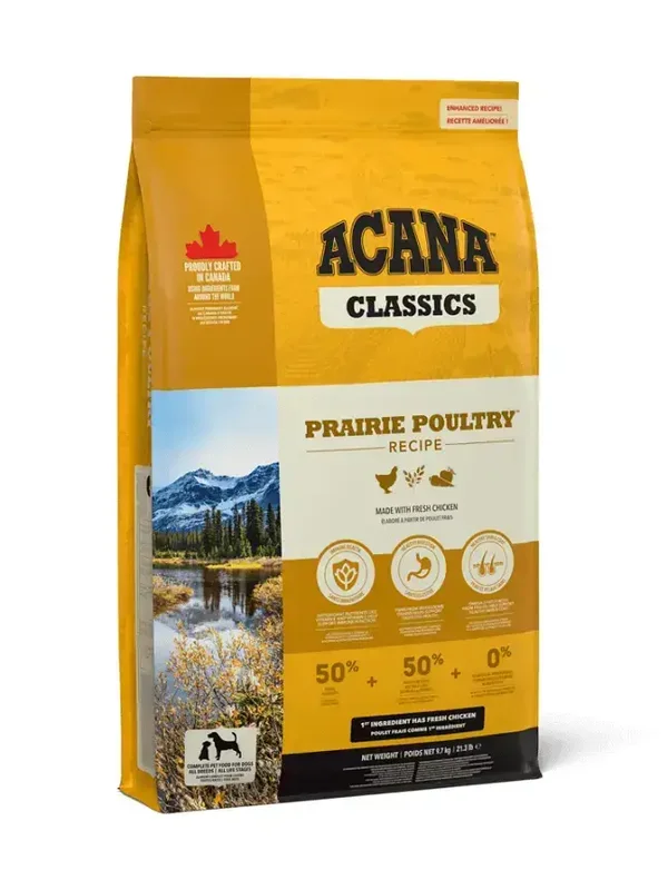 Acana classics prairie poultry