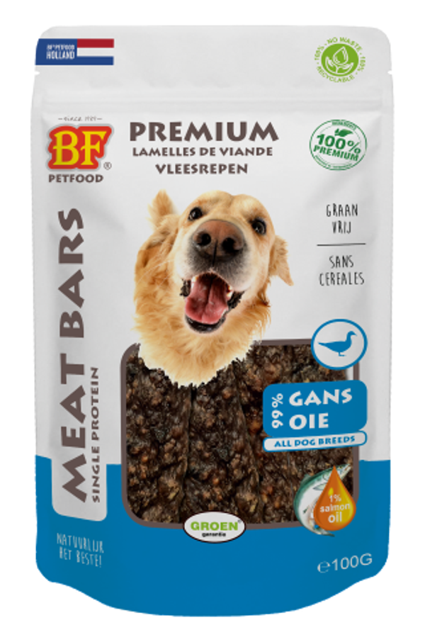 Biofood meat bars gans