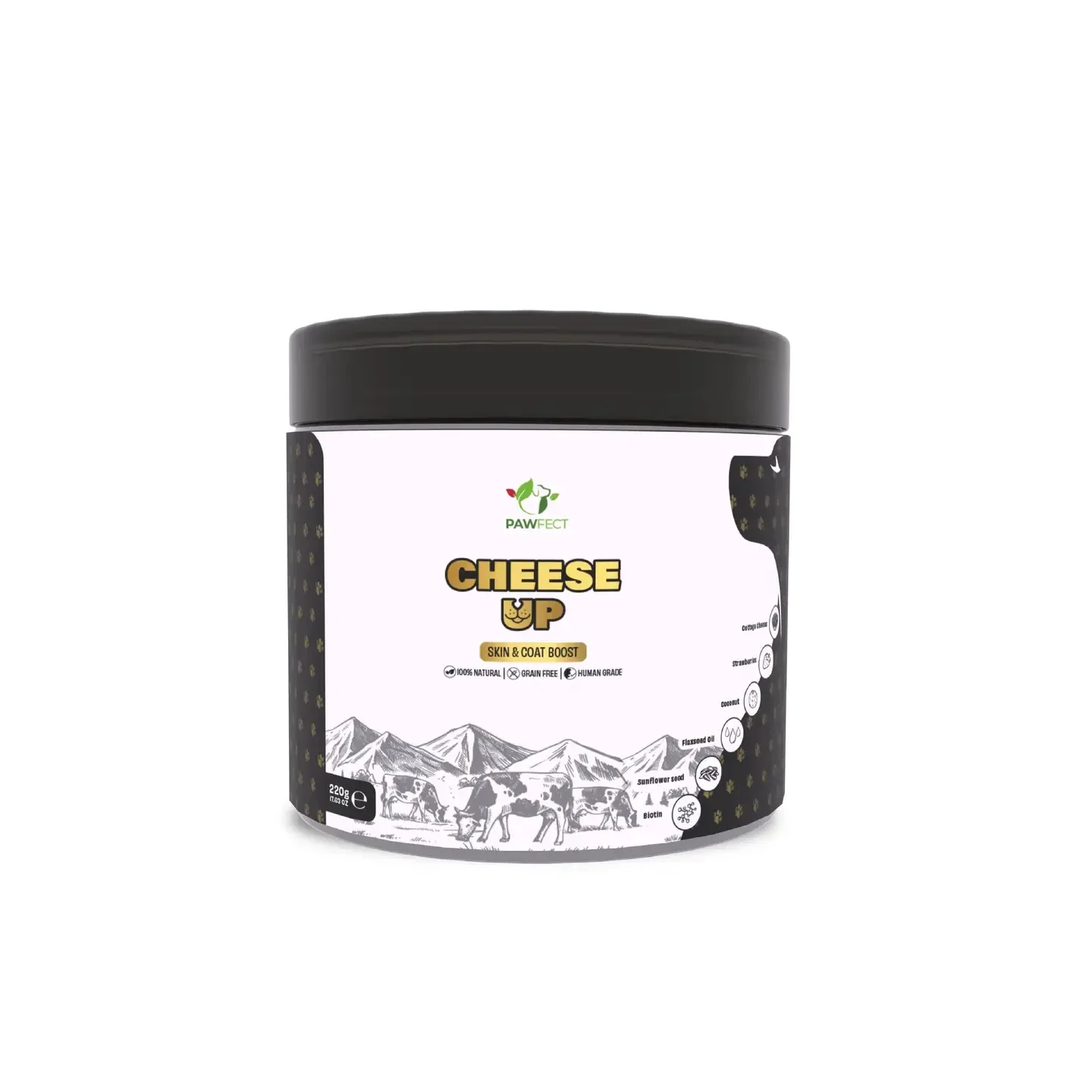 Pawfect cheese up topper 220 gr