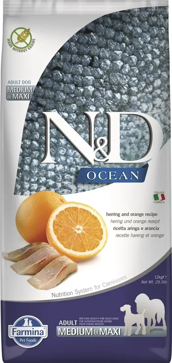 N&D ocean haring&sinaasappel