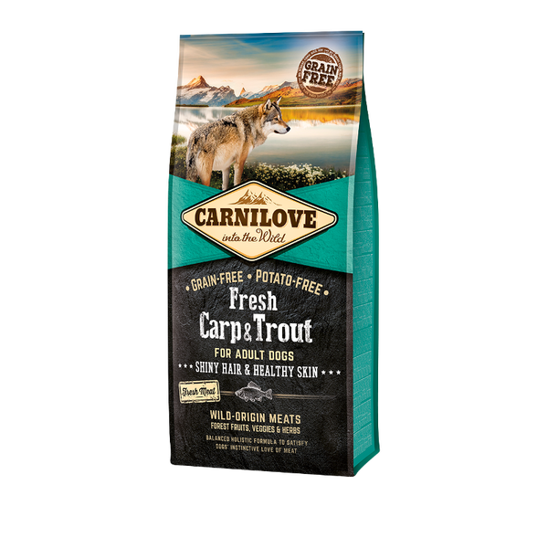 Carnilove fresh karper&forel 12 kg
