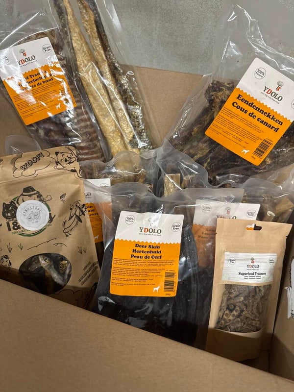 Snackbox stevige kauwers