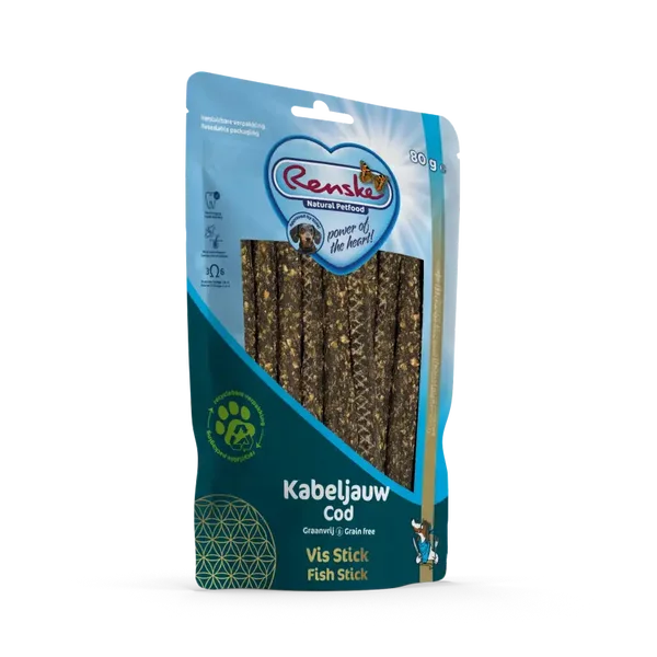 Renske gezonde beloning vis sticks - kabeljauw