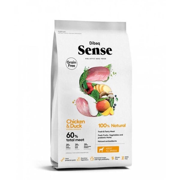 Dibaq sense grainfree kip&eend