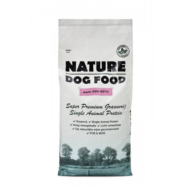 Nature dogfood zalm