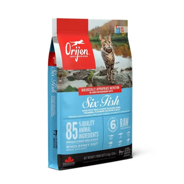 Orijen cat whole prey 6 fish