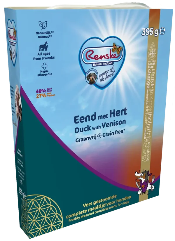 Renske vers gestoomd eend&hert graanvrij