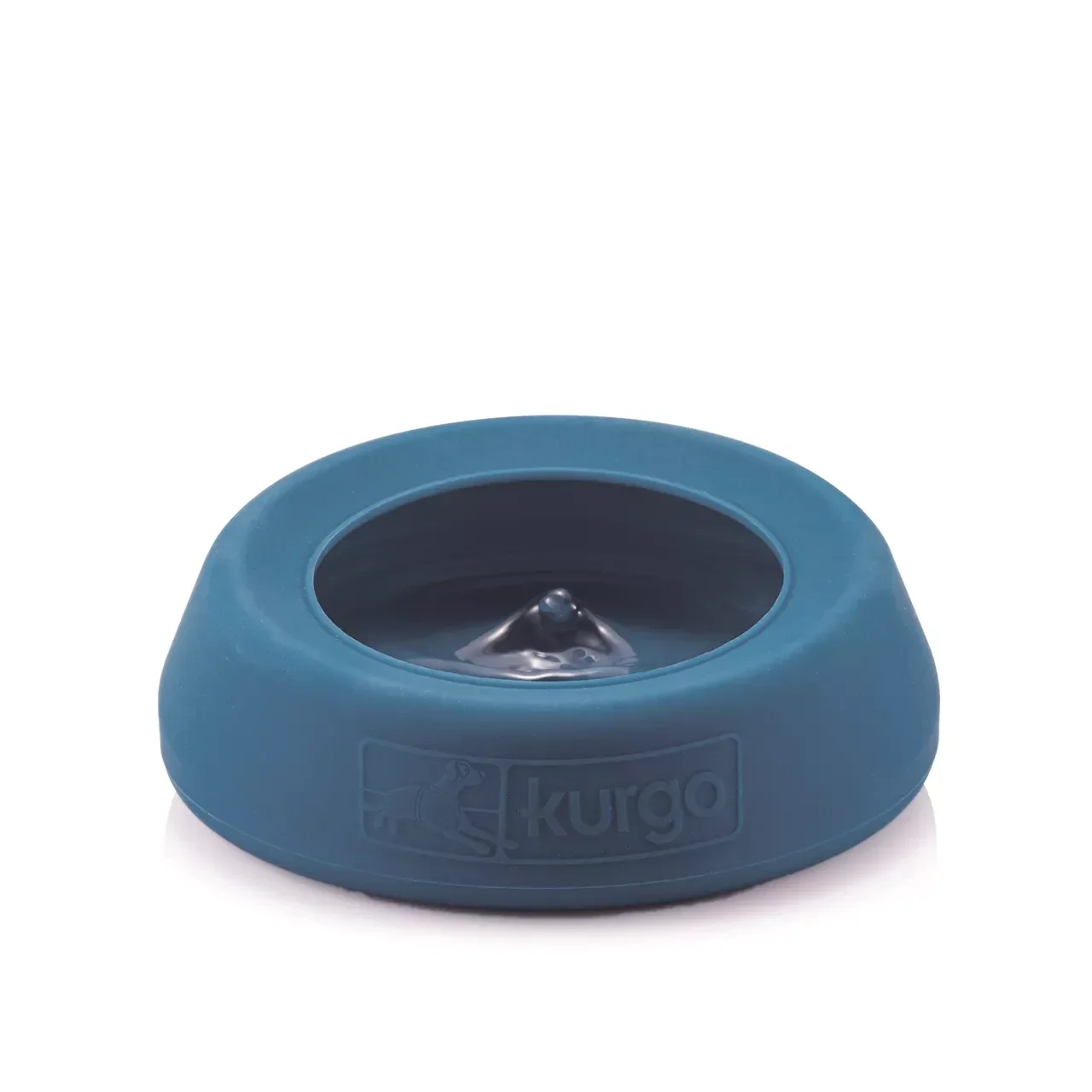 Kurgo anti spetter voer/drinkbak blauw