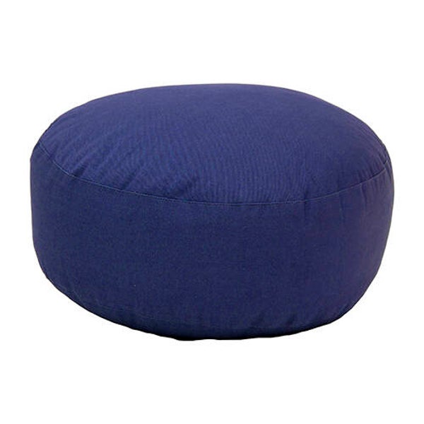Meditatiekussen Rond | blauw | Acaya