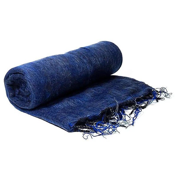 Omslagdoek / meditatiedeken | Blauw