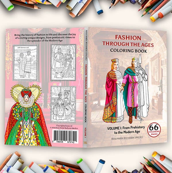 History of fashion to color  Rosa María Bocharán
