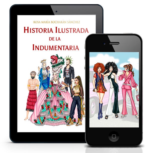 Fashion history , illustrated style volume, historical outfits 