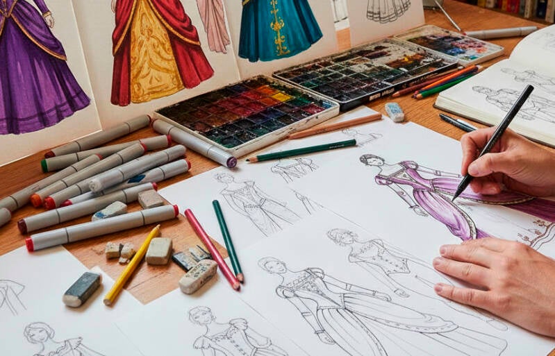 history of the costume  Rosa María Bocharán
