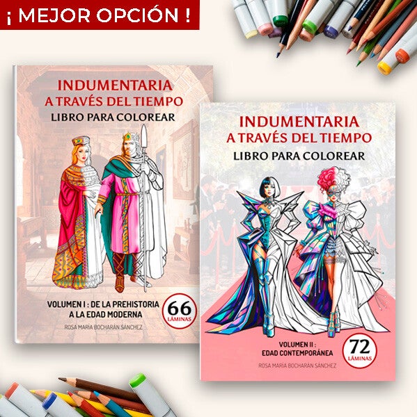 regalo libros de moda para colorear Rosa María Bocharán Sánchez