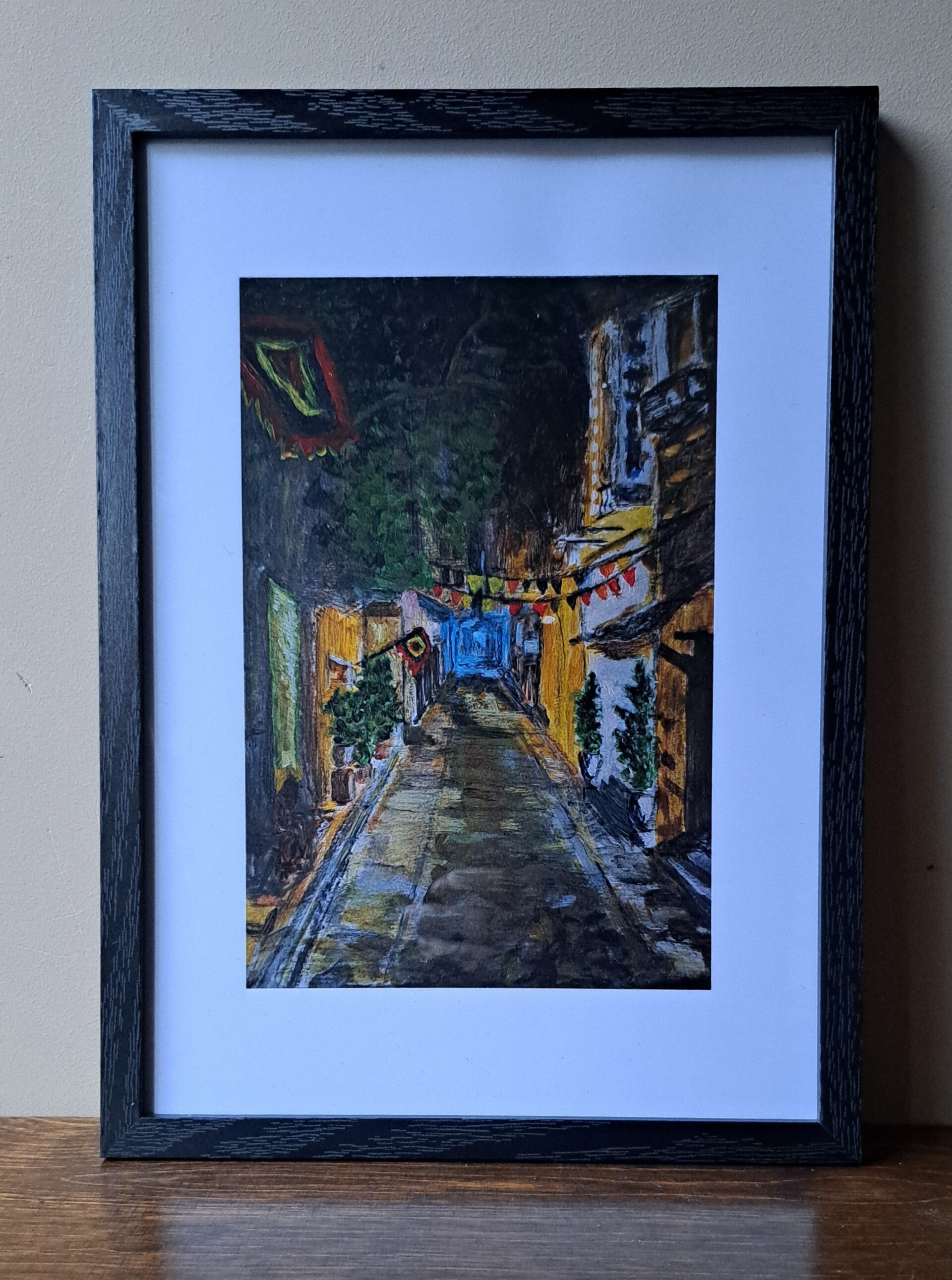 Sfeervol straatje in Vietnam